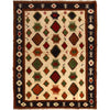 Hand Knotted Kohistani Carpet 5' 8" x 7' 6" ft / 173 x 228 cm - No. W12740