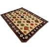 Hand Knotted Kohistani Carpet 5' 8" x 7' 6" ft / 173 x 228 cm - No. W12740