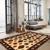 Hand Knotted Kohistani Carpet 5' 8" x 7' 6" ft / 173 x 228 cm - No. W12740