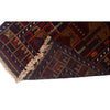 Small Prayer Carpet 2' 4" x 4' 5" ft / 71 x 134 cm - No. W12755