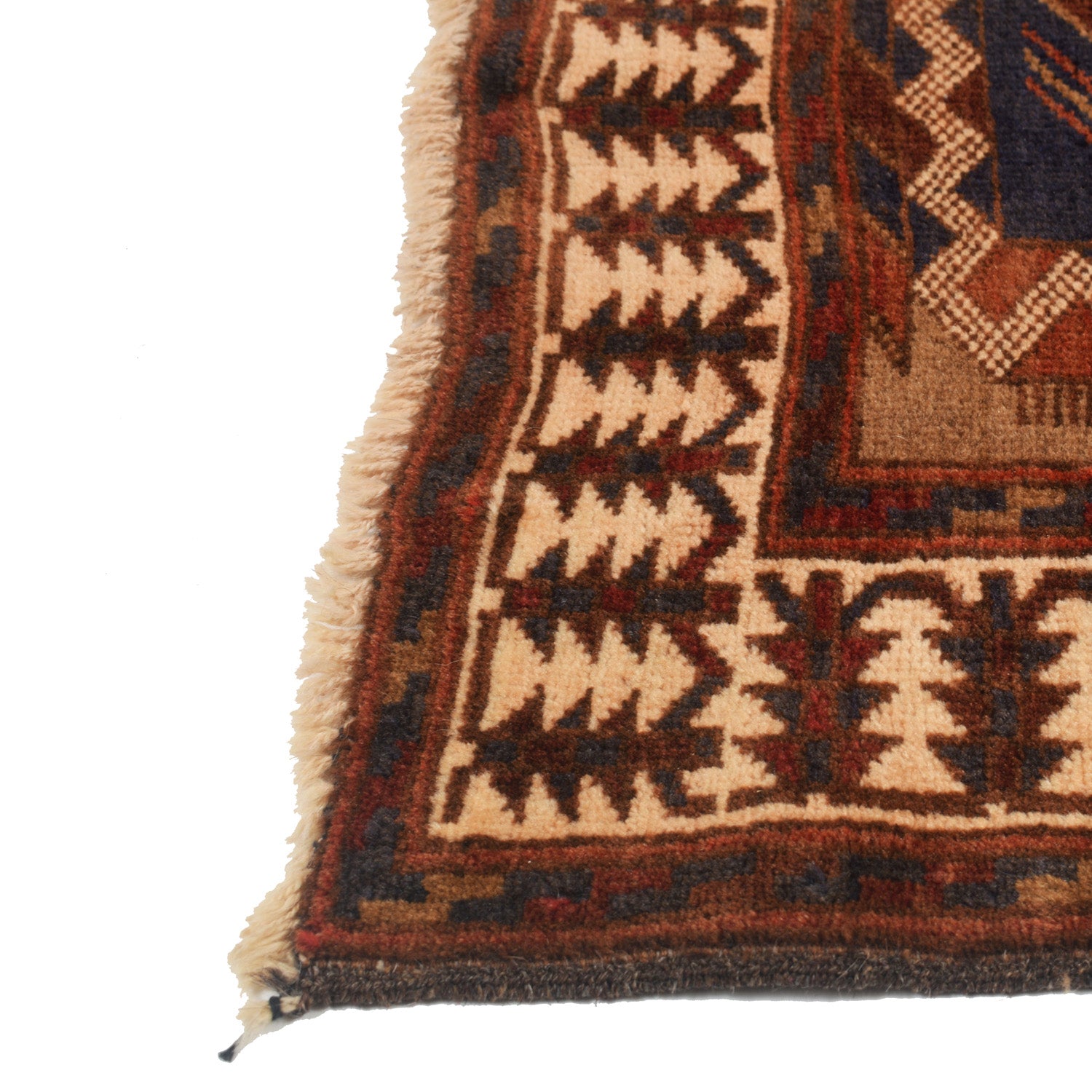 Small Prayer Carpet 2' 10" x 4' 4" ft / 86 x 132 cm - No. W12916