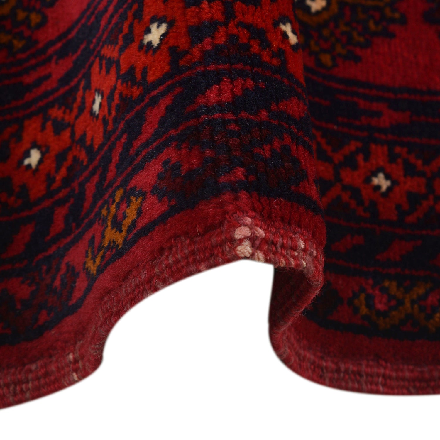 Handmade Bukhara Carpet 3' 10" x 6' 2" ft / 117 x 188 cm - No. W12931