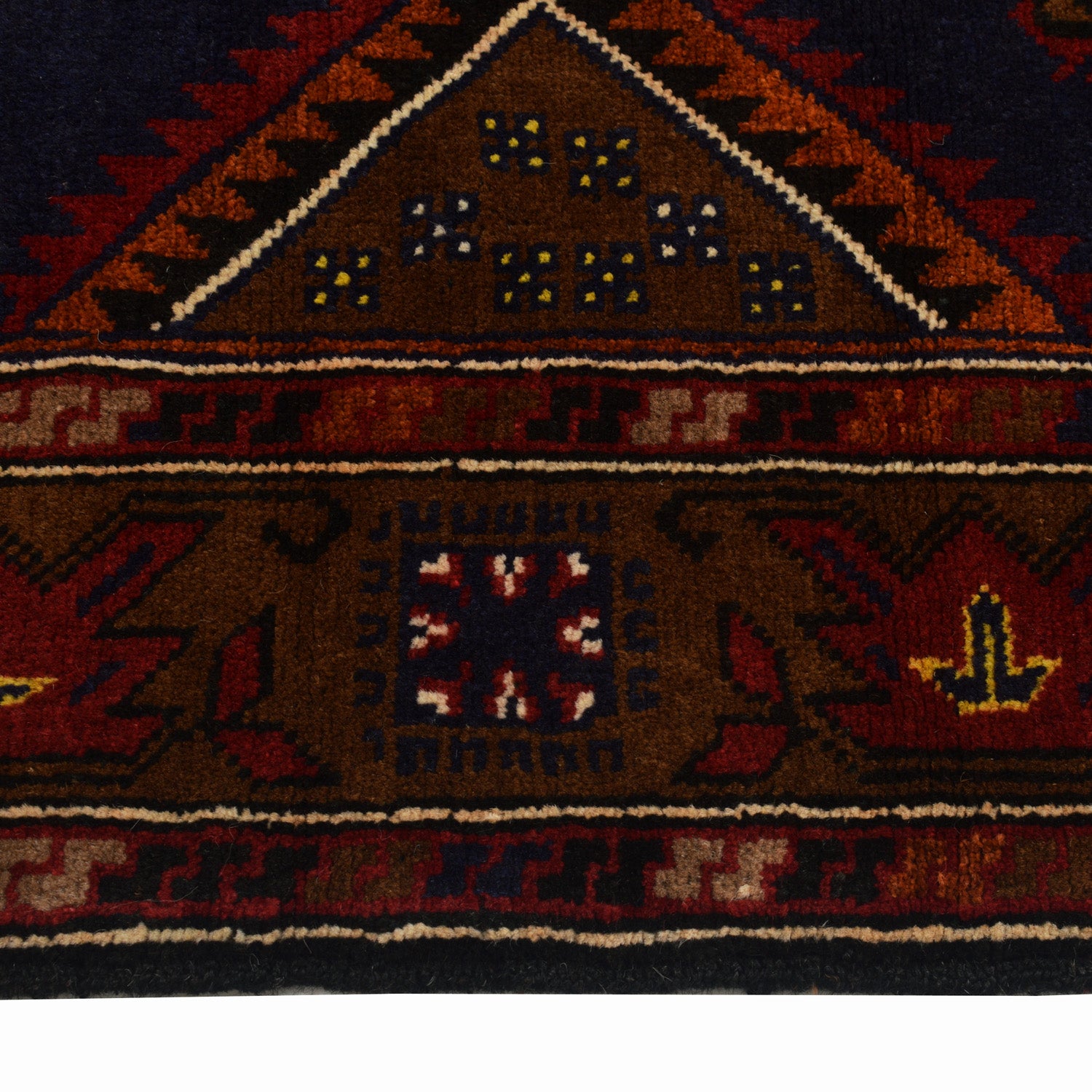 Baluch Short Rug 3' 11" x 6' 4" ft / 119 x 193 cm - No. W12961