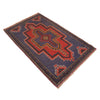 Traditional Baloch Rug 2' 11" x 4' 9" ft / 88 x 146 cm - No. W13540