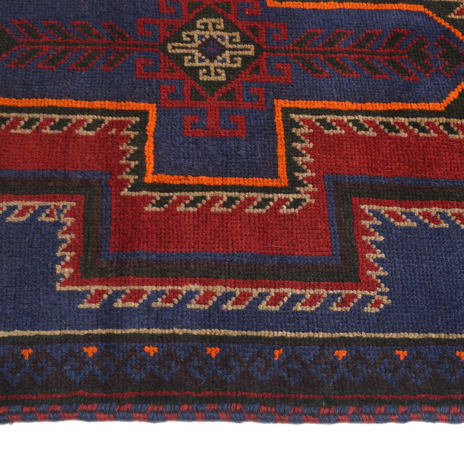 Traditional Baloch Rug 2' 8" x 4' 7" ft / 82 x 139 cm - No. W13553