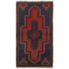 Traditional Baloch Rug 2' 7" x 4' 10" ft / 80 x 148 cm - No. W13554