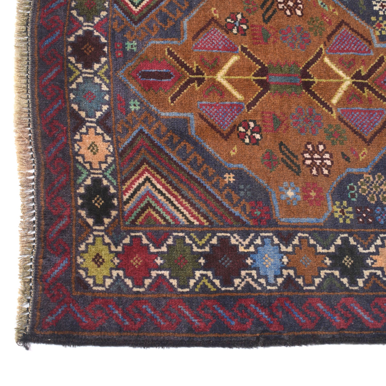 Baluch Small Size Rug 2' 6" x 4' 1" ft / 77 x 125 cm - No. W13726