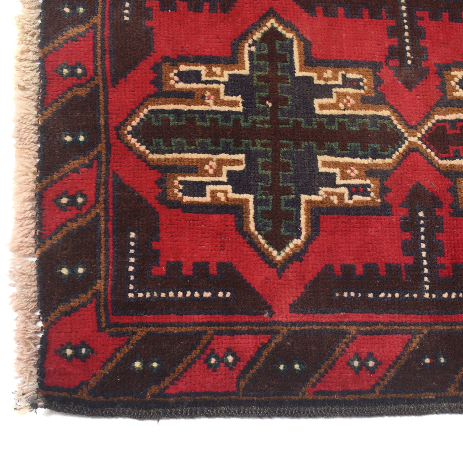 Red Baluchi Rug 2' 11" x 4' 7" ft / 89 x 139 cm - No. W13751