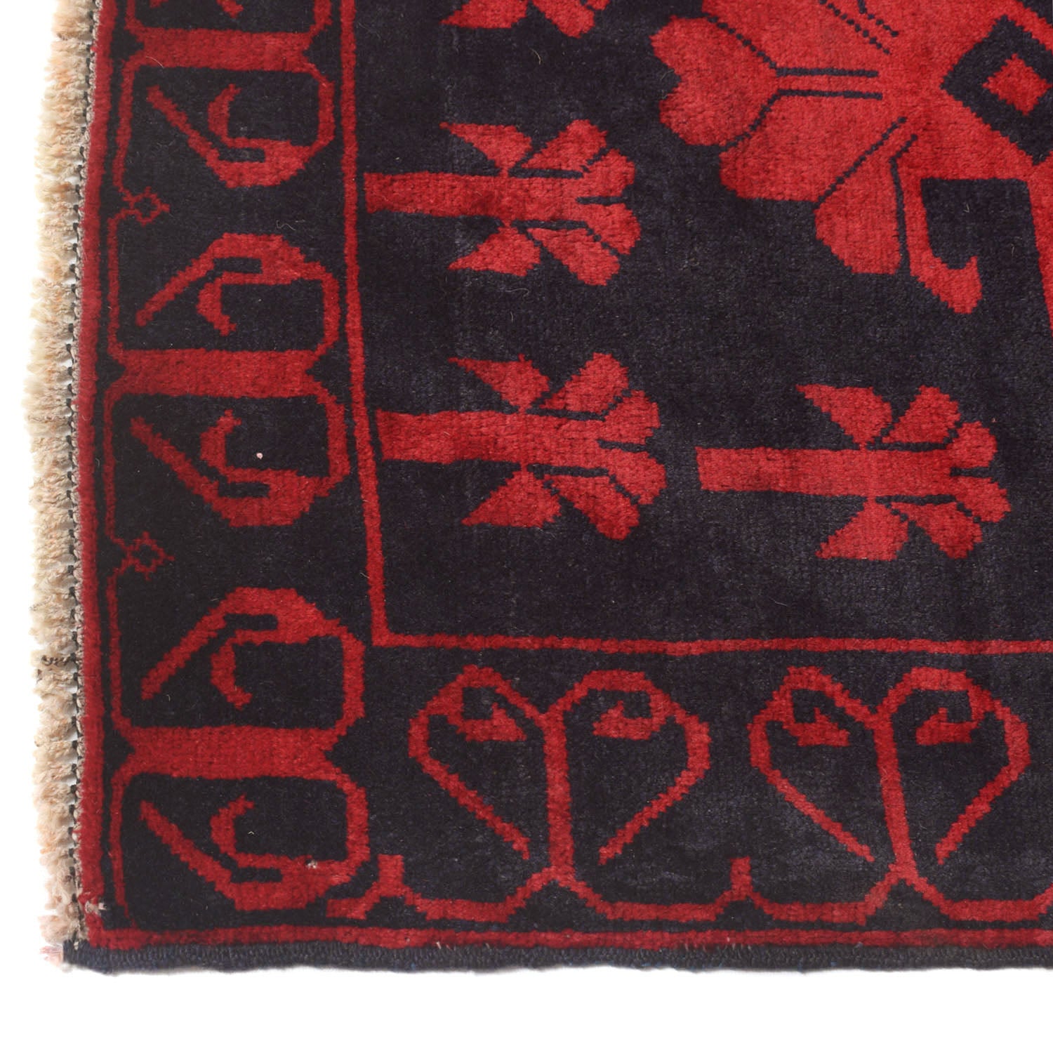 Hand Knotted Baluchi Rug 2' 10" x 4' 9" ft / 86 x 144 cm - No. W13755