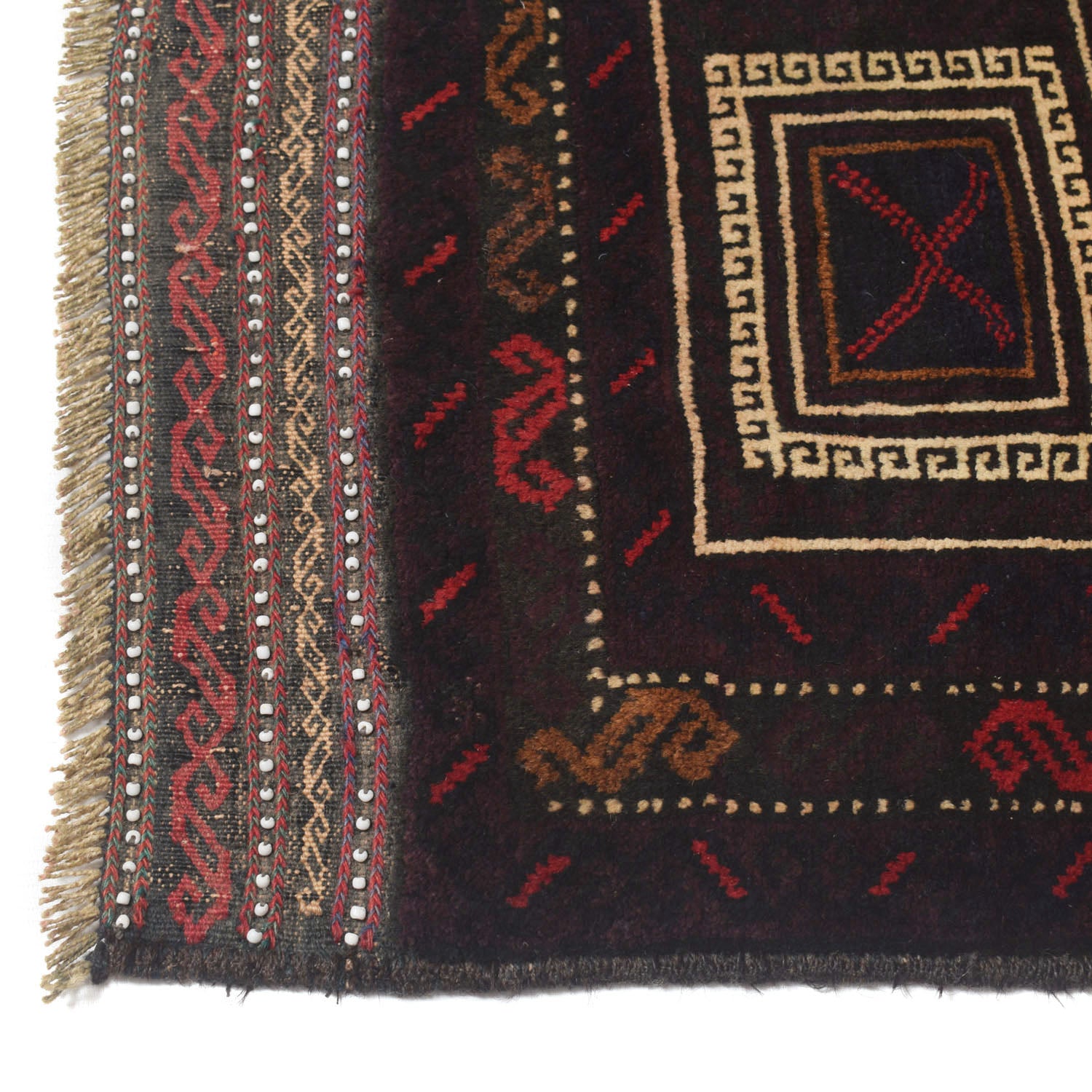 Small Prayer Carpet 3' 1" x 5' 2" ft / 93 x 157 cm - W13787