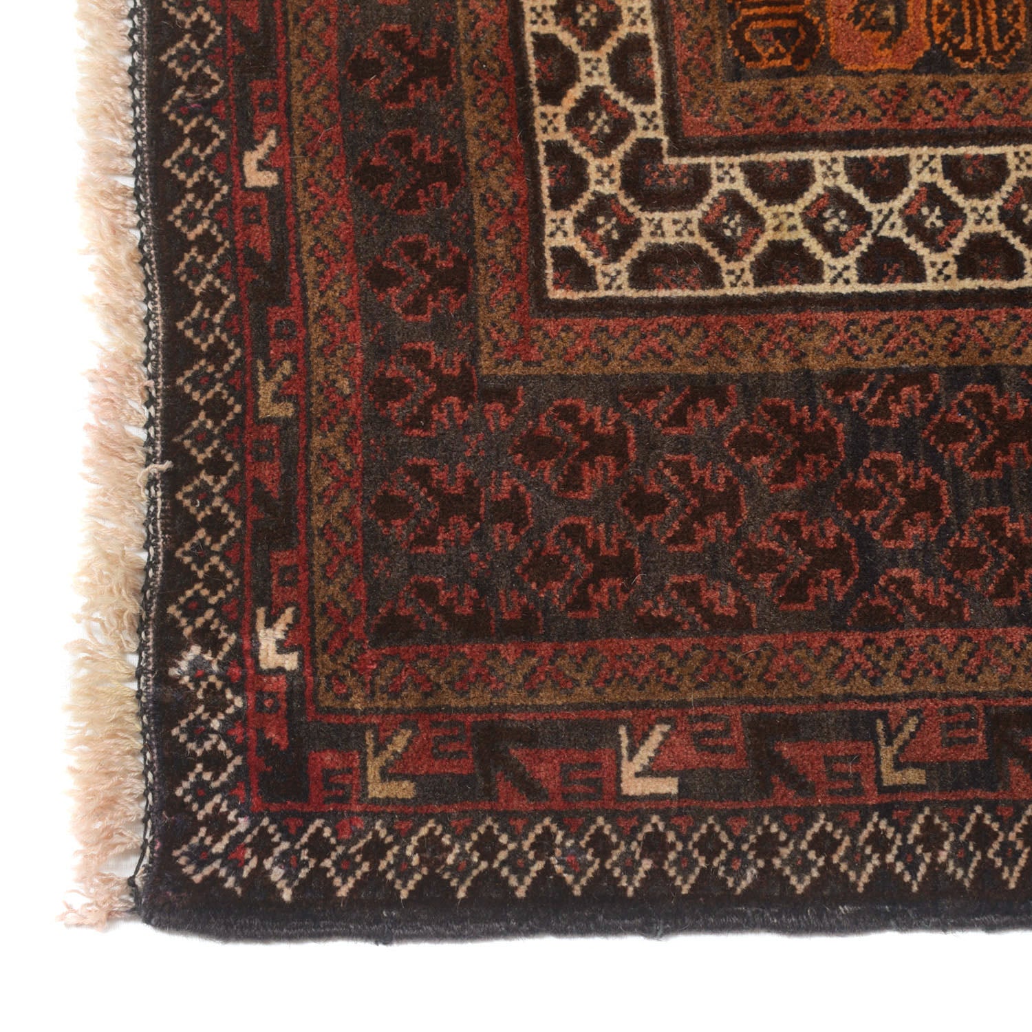 Red Color Prayer Rug 3' 3" x 5' 3" ft / 100 x 159 cm - W13795