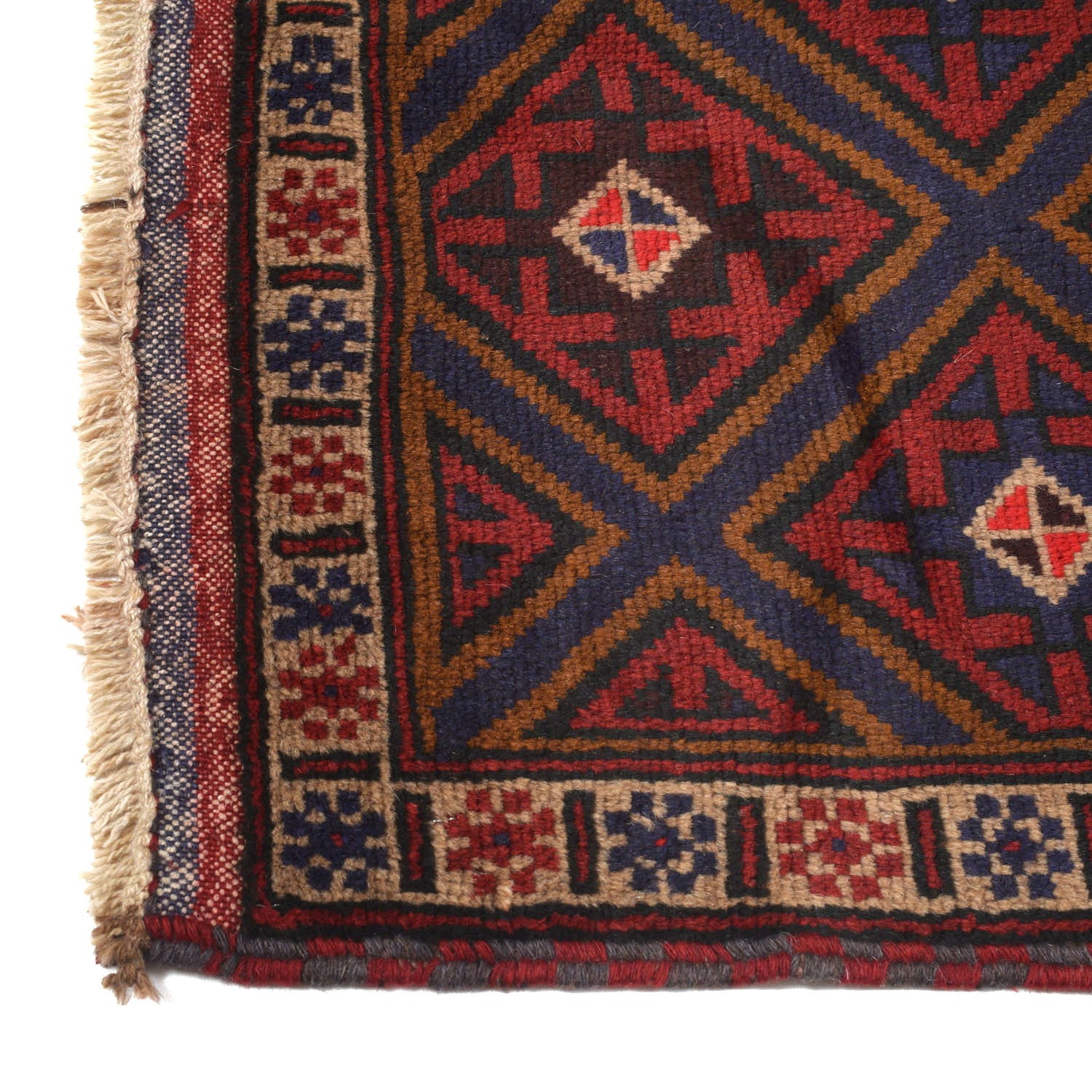 Traditional Baloch Rug 3' 3" x 4' 10" ft / 99 x 147 cm - No. W14229