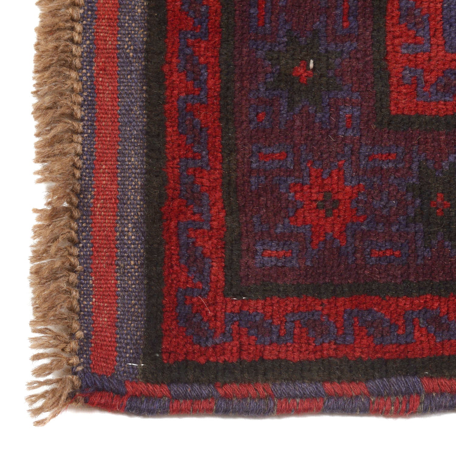 Traditional Baloch Rug 4' 0" x 6' 5" ft / 123 x 196 cm - No. W14230