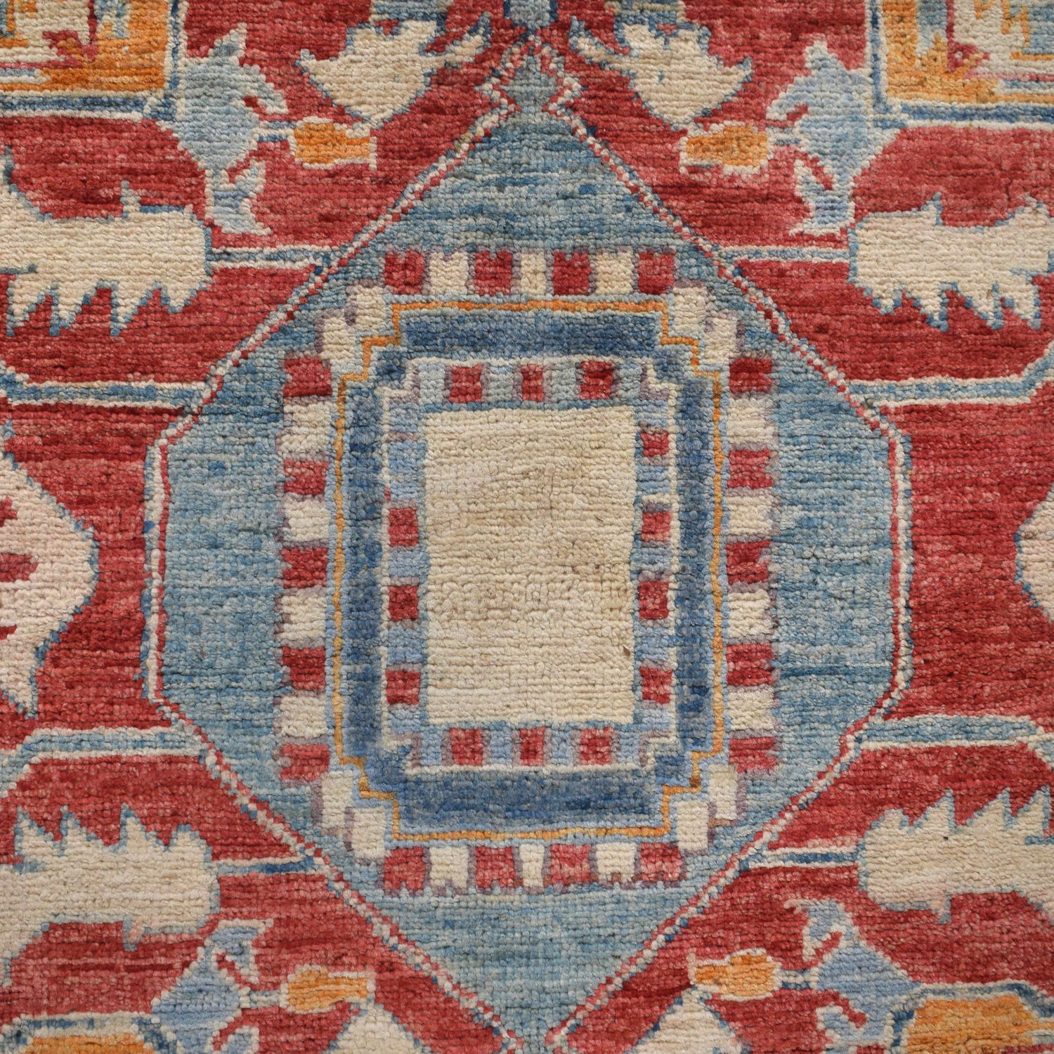 Hand Woven Heriz Design Carpet 6' 8" x 9' 7" ft / 203 x 291 cm - No. W14241