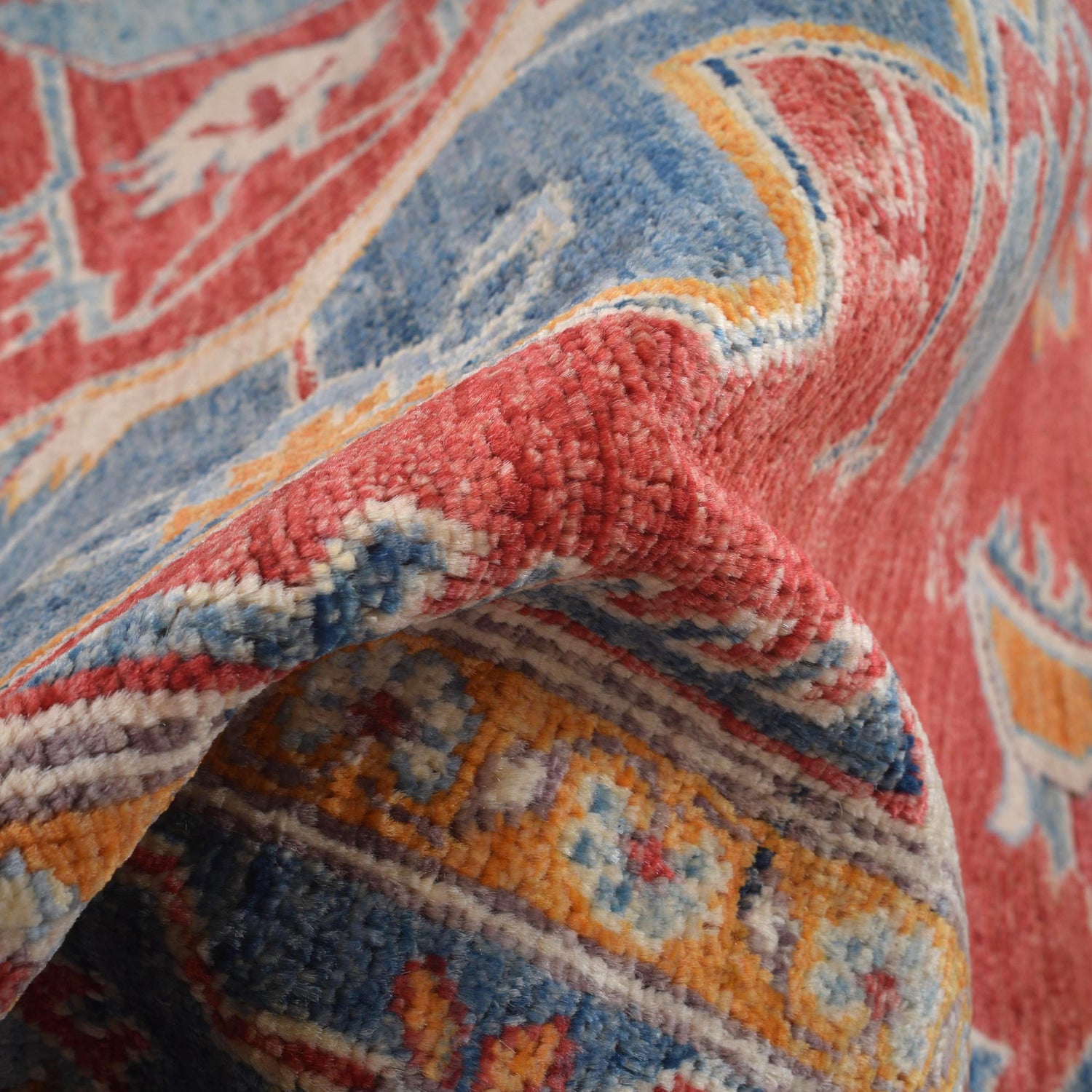 Hand Woven Heriz Design Carpet 6' 8" x 9' 7" ft / 203 x 291 cm - No. W14241