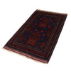 Traditional Baloch Rug 2' 11" x 4' 10" ft / 89 x 147 cm - No. W14780