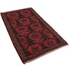 Traditional Baloch Rug 3' 3" x 5' 5" ft / 98 x 164 cm - No. W14923