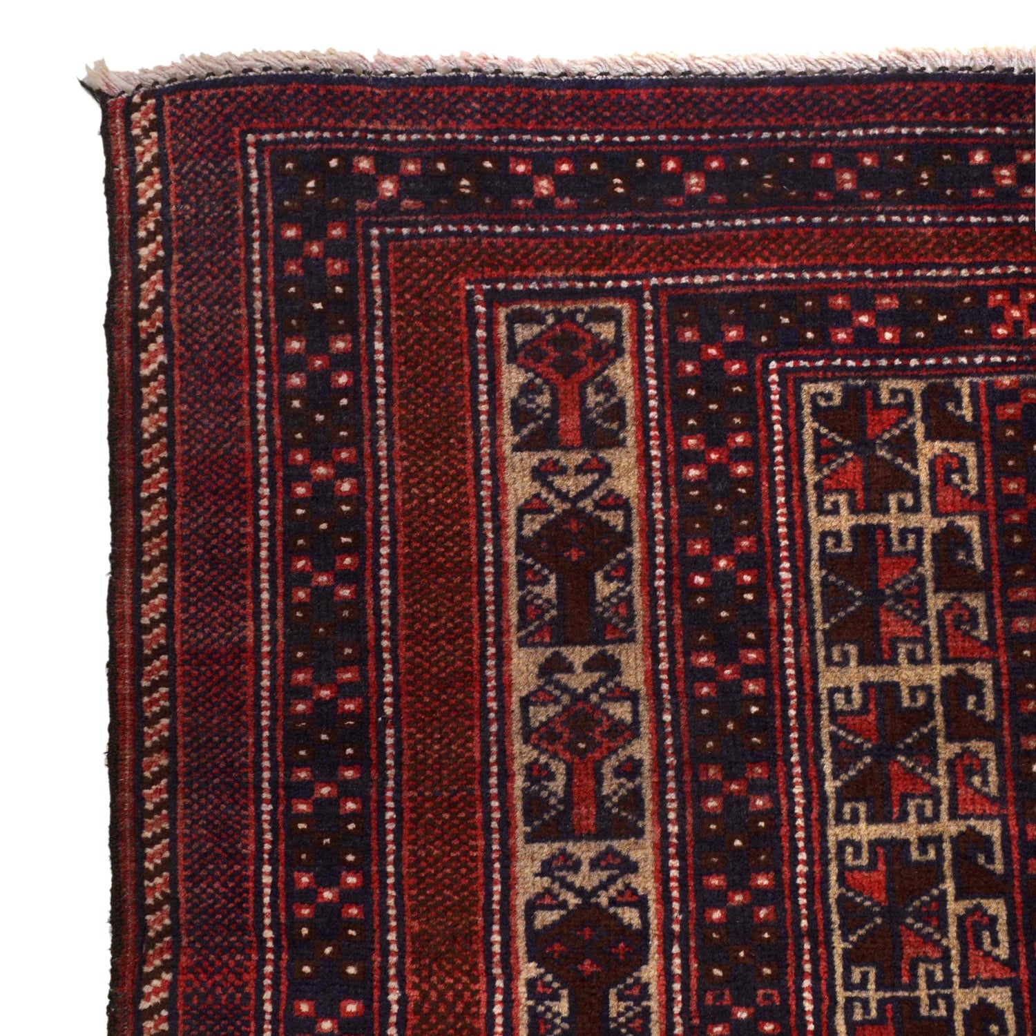 Beige Color Prayer Rug 2' 8" x 3' 11" ft / 82 x 120 cm - No. W15017