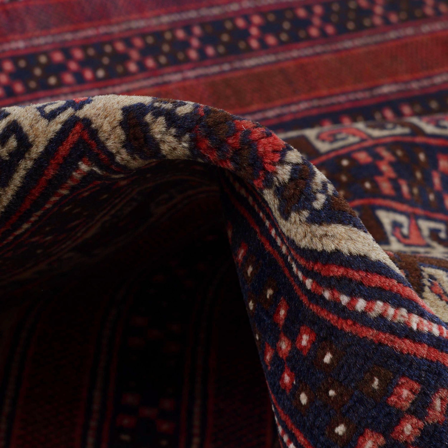 Beige Color Prayer Rug 2' 8" x 3' 11" ft / 82 x 120 cm - No. W15017