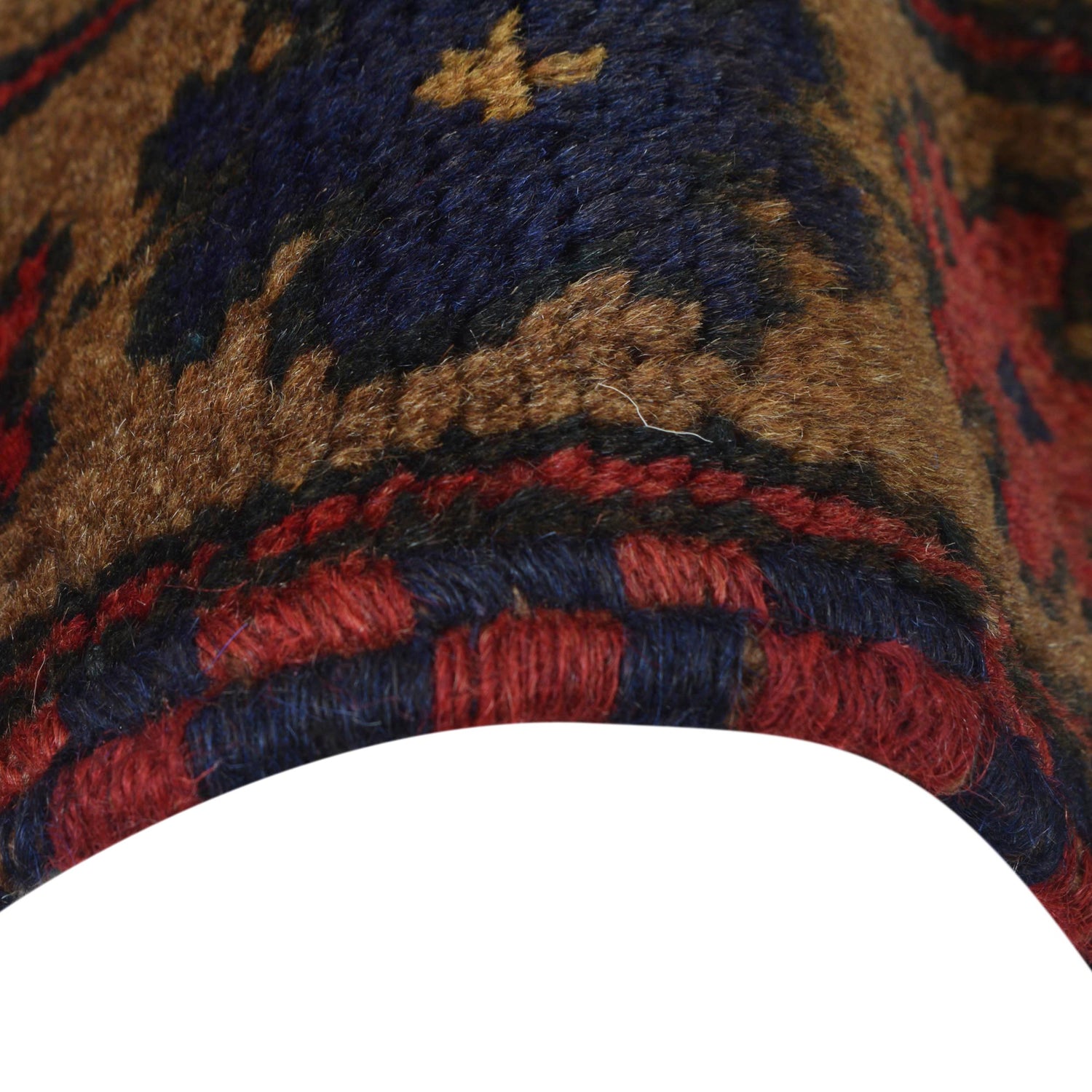 Handmade Prayer Rug 2' 11" x 4' 9" ft / 89 x 145 cm - W15024