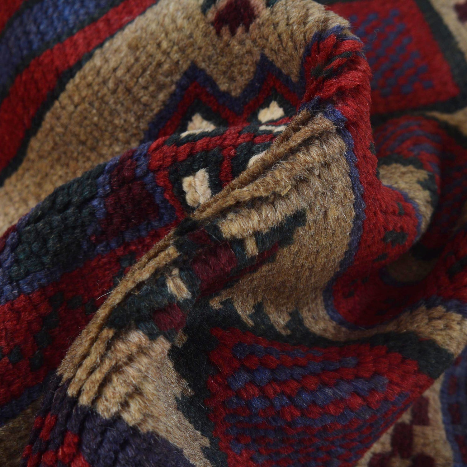 Handmade Prayer Rug 2' 11" x 4' 6" ft / 89 x 138 cm - W15042