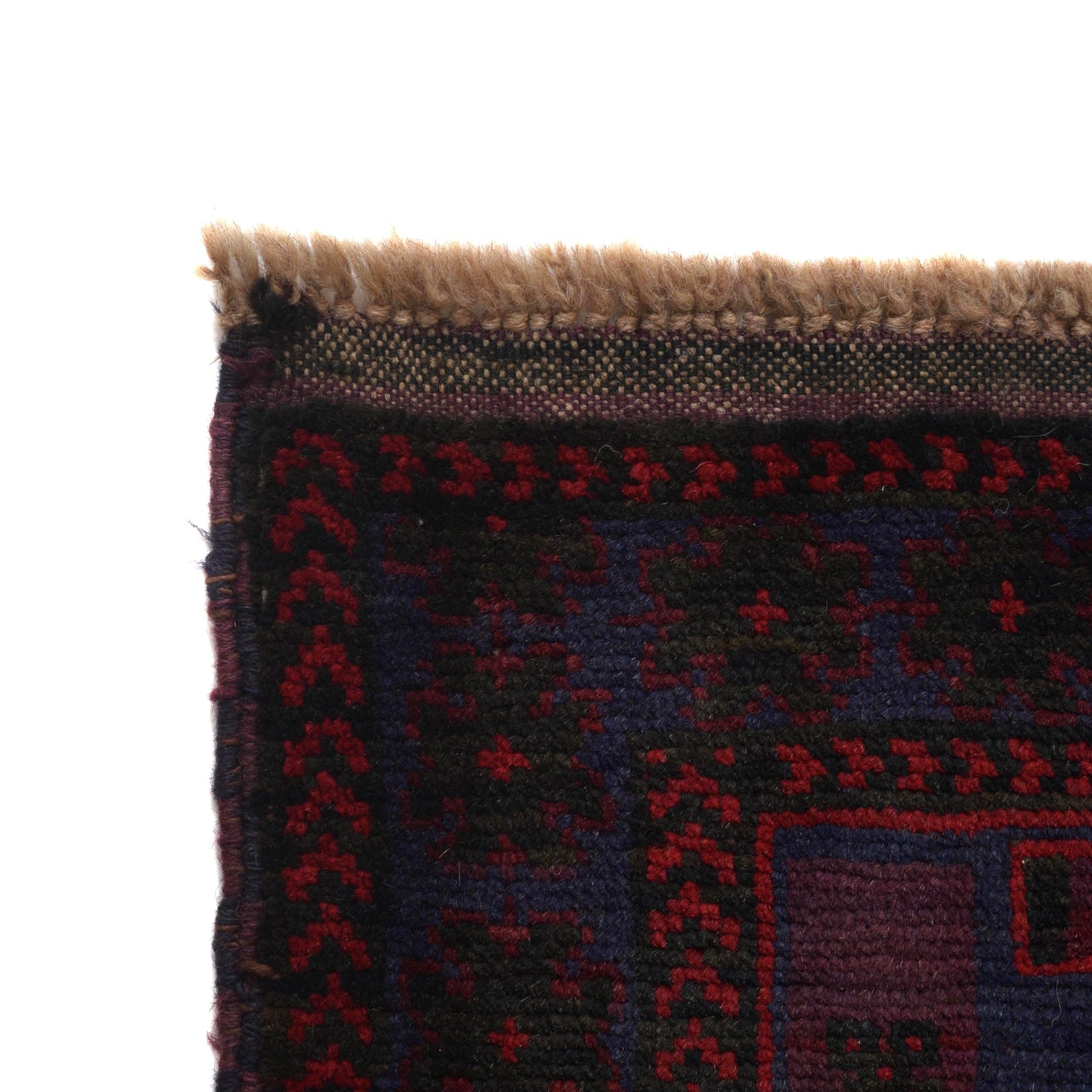 Handmade Prayer Rug 3' 0" x 4' 6" ft / 92 x 138 cm - W15044a