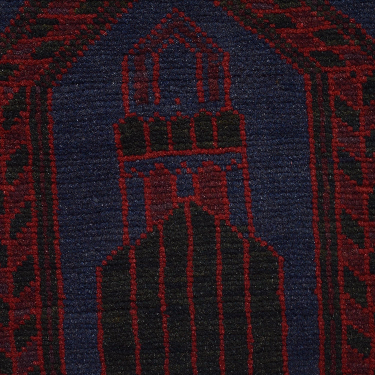 Handmade Prayer Rug 3' 0" x 4' 6" ft / 92 x 138 cm - W15044a