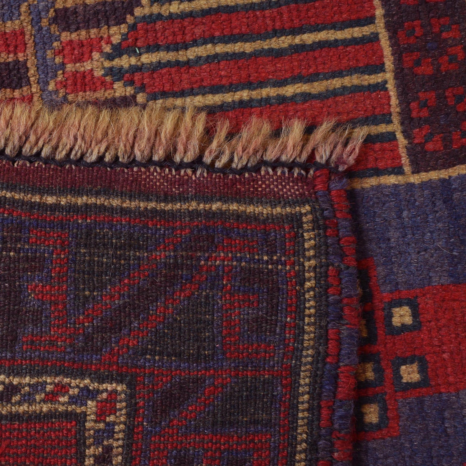 Handmade Prayer Rug 3' 0" x 4' 9" ft / 91 x 145 cm - W15044