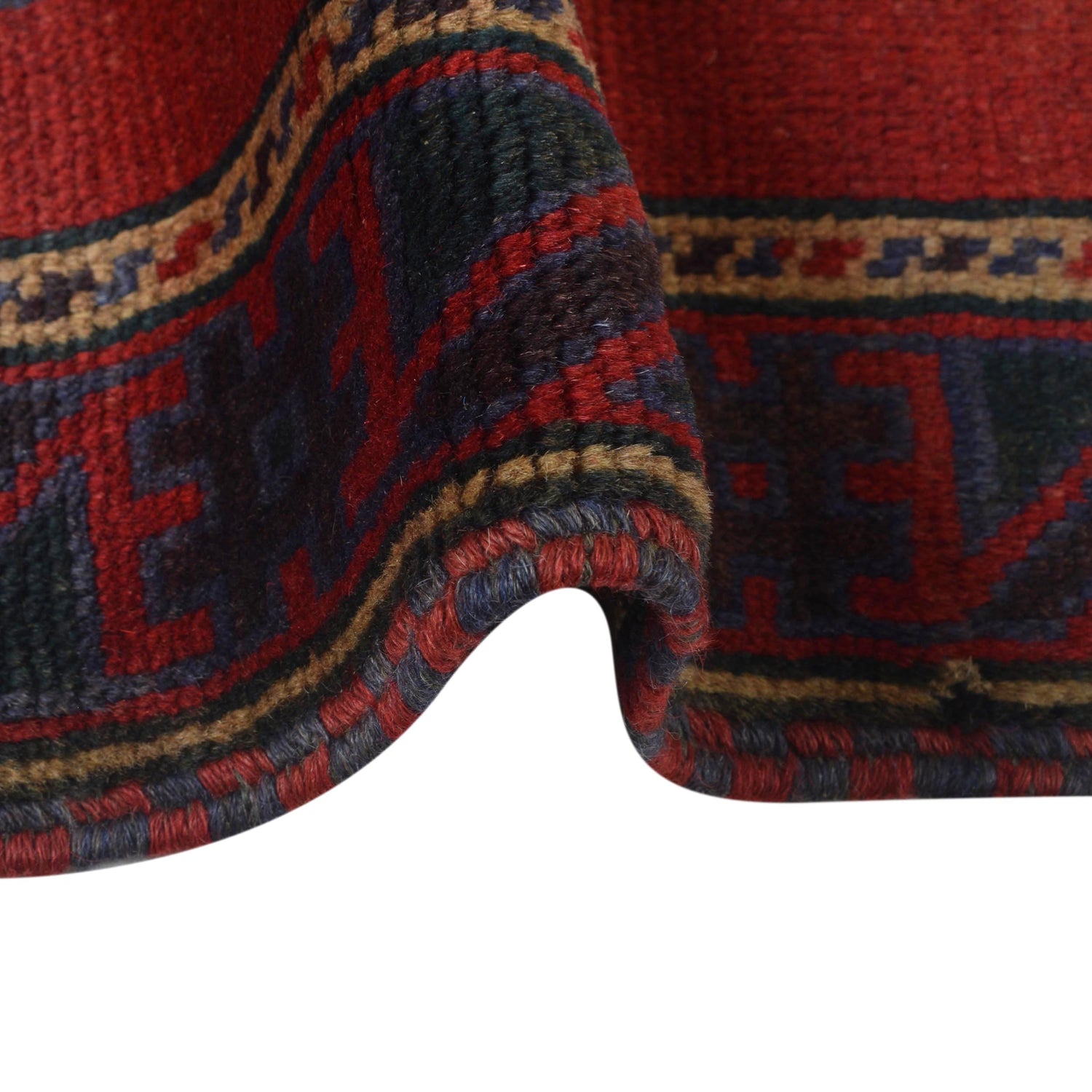 Handmade Prayer Rug 3' 0" x 4' 9" ft / 91 x 145 cm - W15044