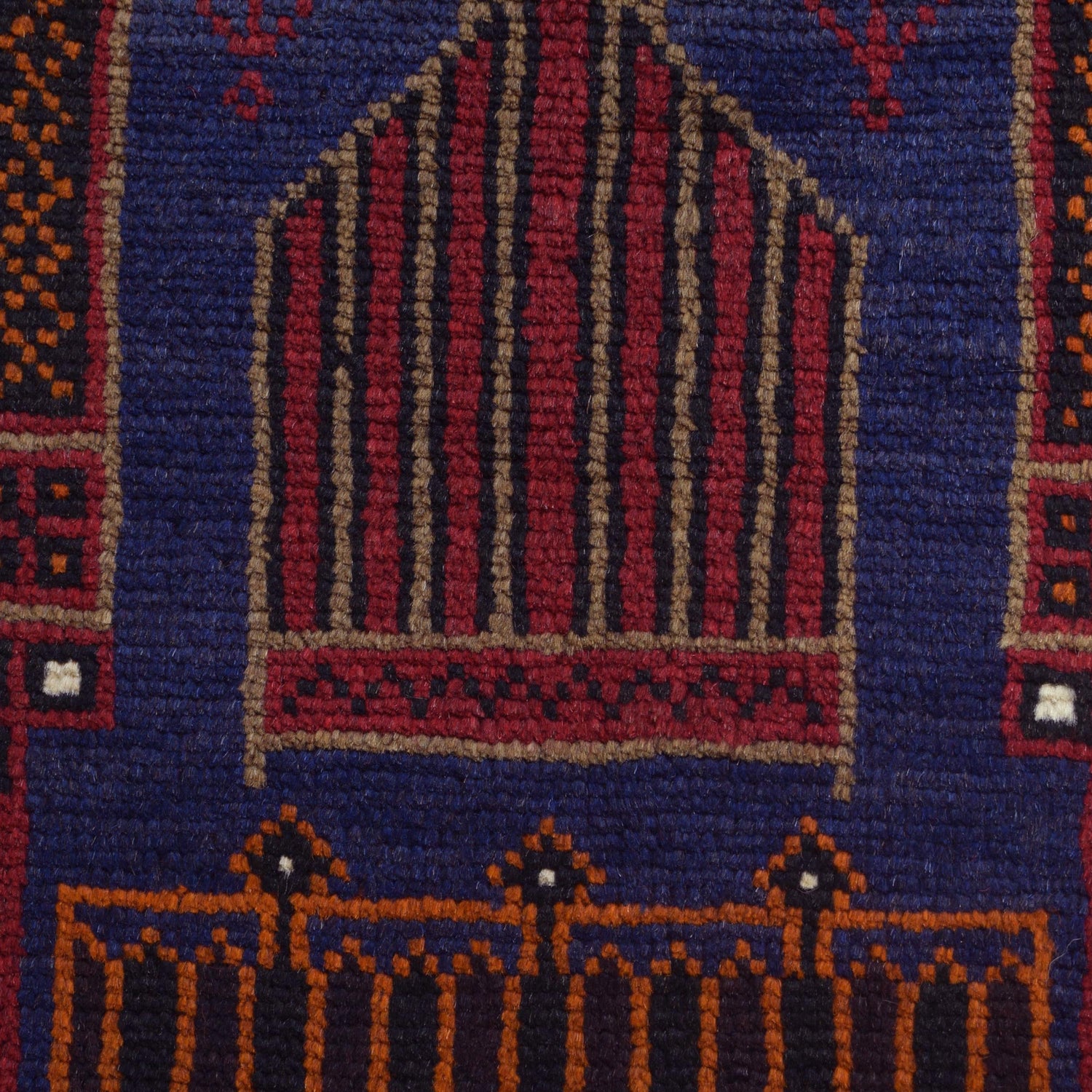 Small Prayer Carpet 3' 0" x 4' 9" ft / 92 x 145 cm - W15051