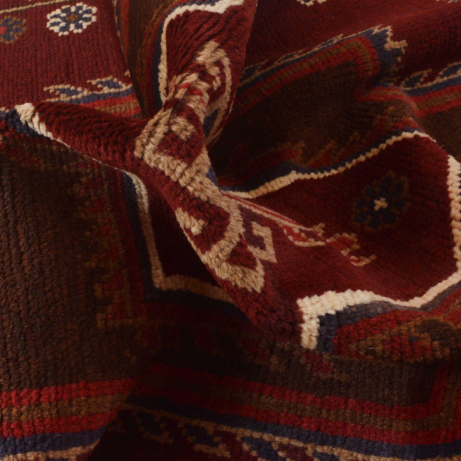 Traditional Baloch Rug 2' 10" x 4' 6" ft / 86 x 137 cm - No. W15065