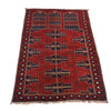 Islamic Prayer Carpet 2' 7" x 4' 1" ft / 78 x 125 cm - No. W15072
