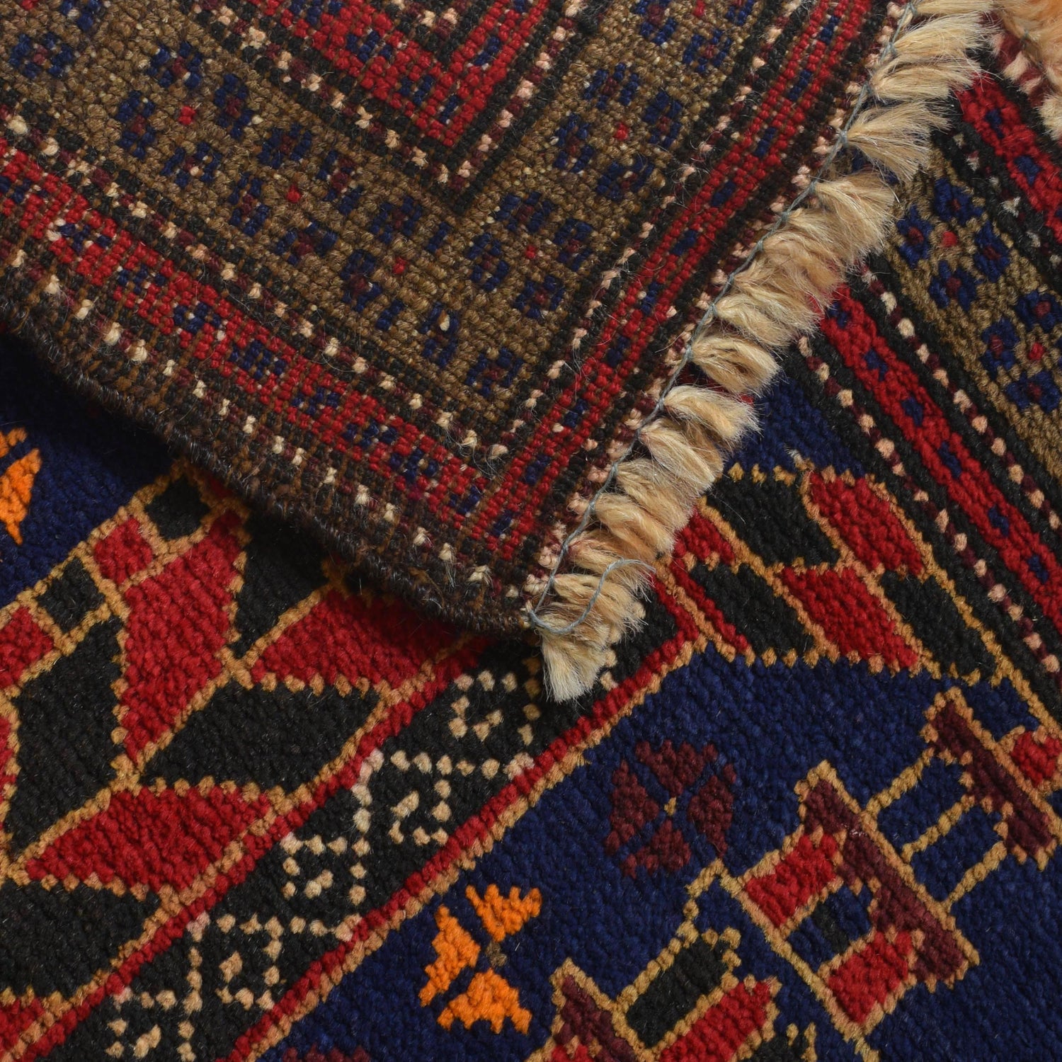 Small Prayer Carpet 2' 8" x 4' 5" ft / 82 x 134 cm - W15090