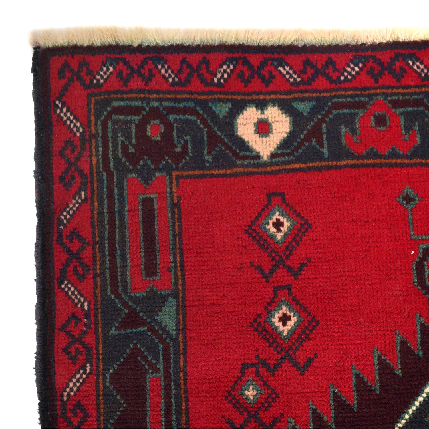 Tribal Baloch Rug 2' 9" x 4' 3" ft / 83 x 129 cm - No. W15153