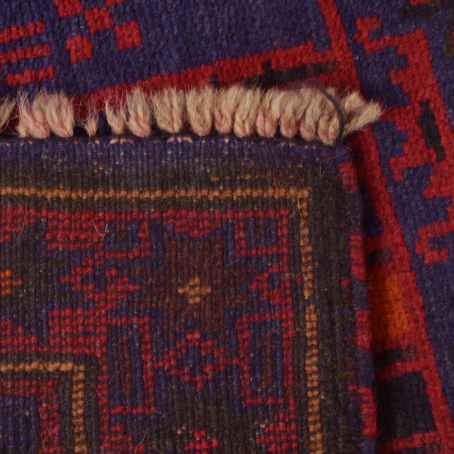 Handmade Prayer Rug 3' 2" x 4' 10" ft / 96 x 147 cm - W15197