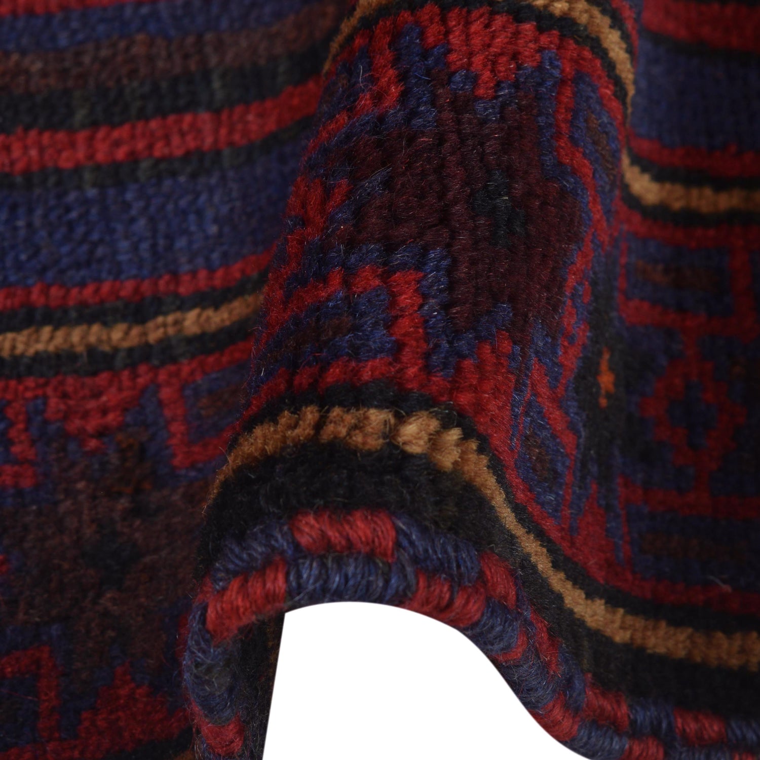 Handmade Prayer Rug 3' 2" x 4' 10" ft / 96 x 147 cm - W15197