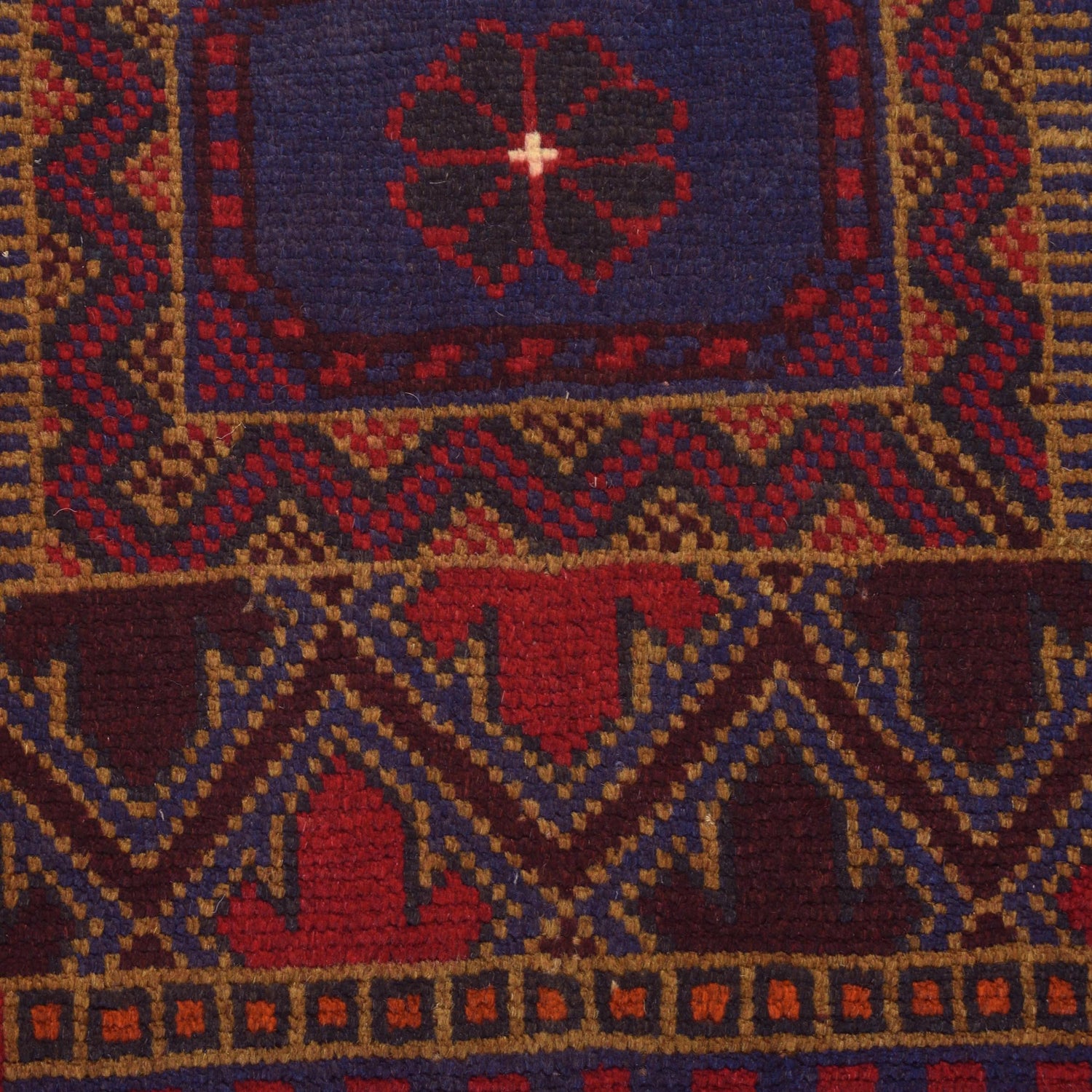 Handmade Prayer Rug 2' 11" x 4' 10" ft / 89 x 147 cm - W15210
