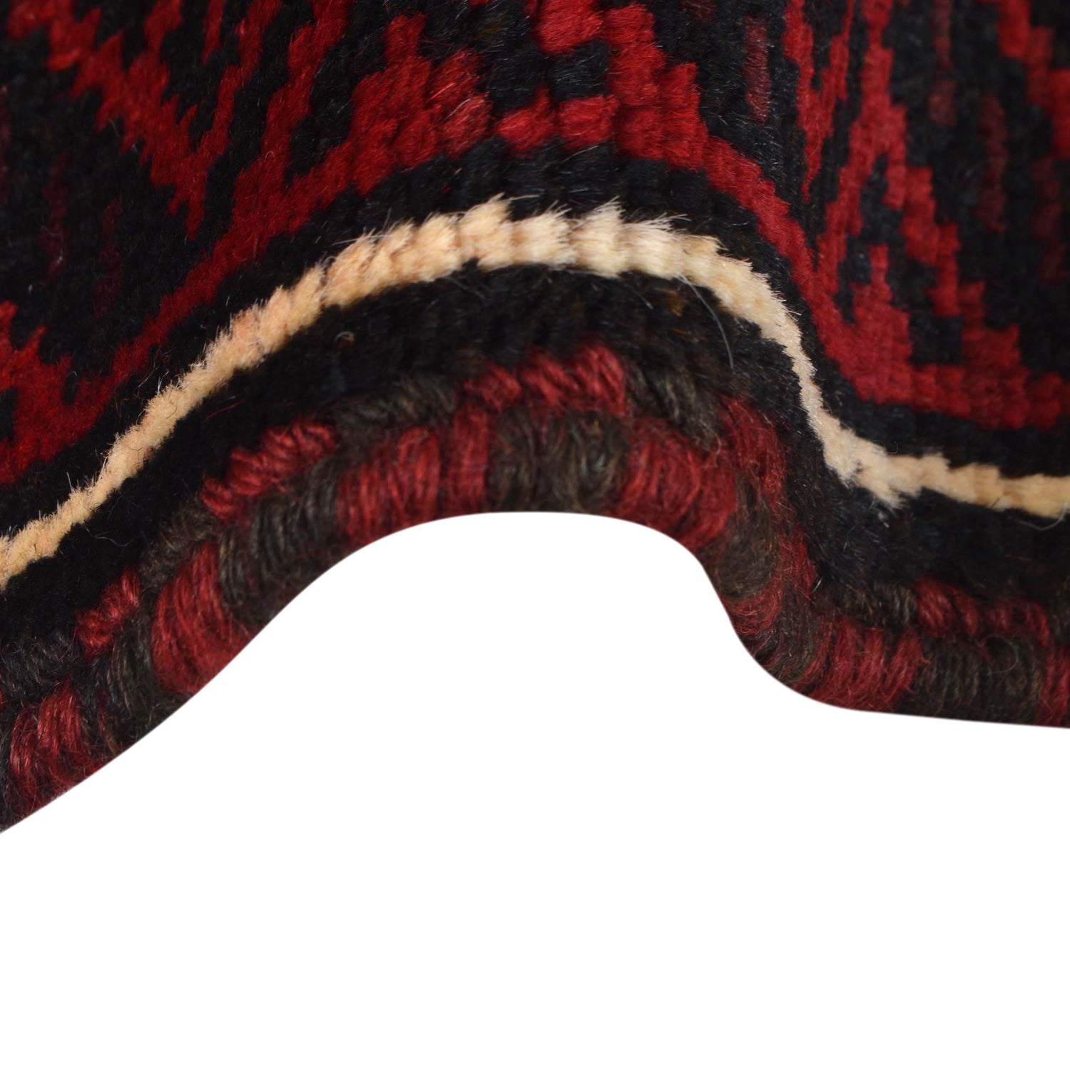 Handmade Prayer Rug 2' 9" x 4' 6" ft / 85 x 137 cm - W15217