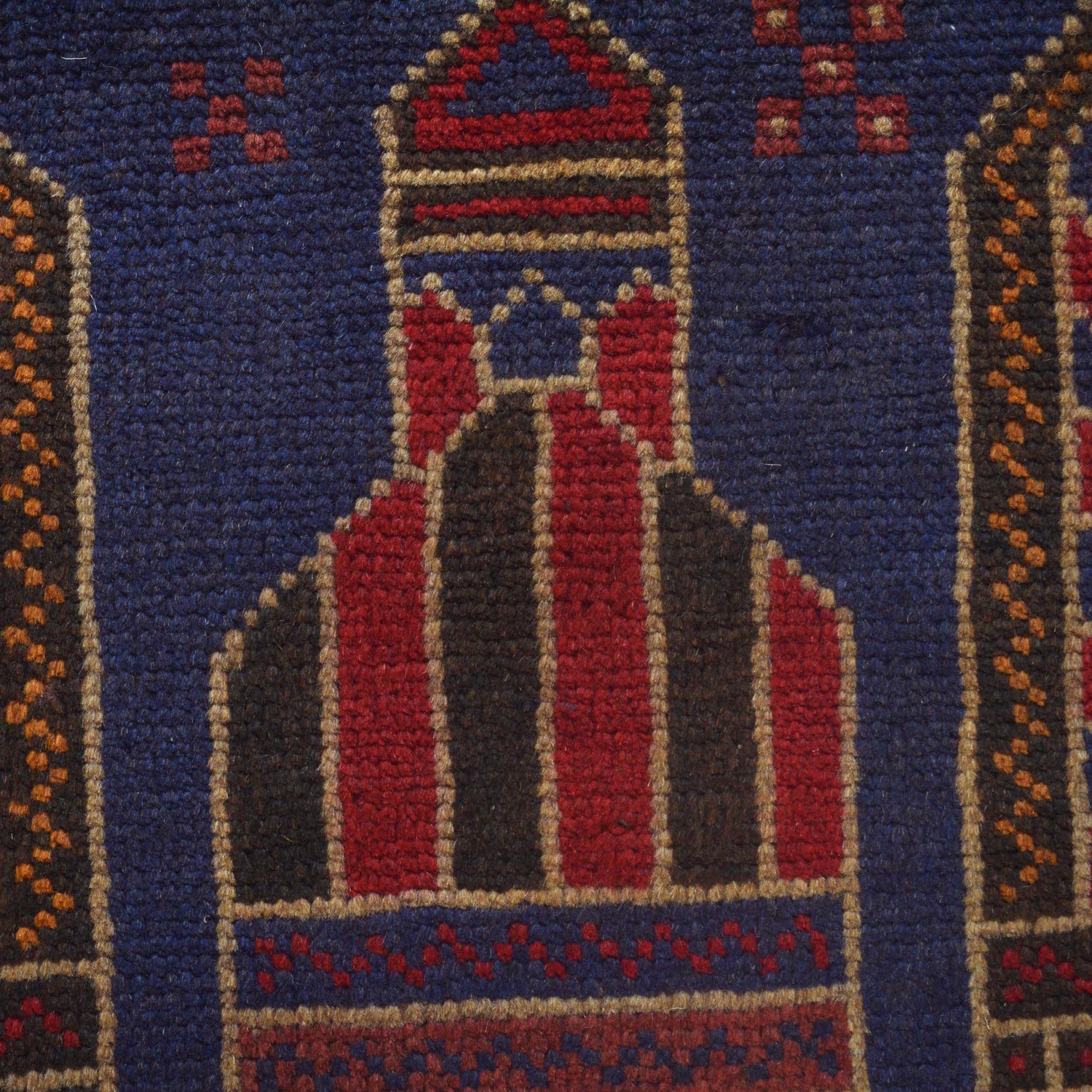 Handmade Prayer Rug 2' 11" x 5' 2" ft / 88 x 157 cm - W15256