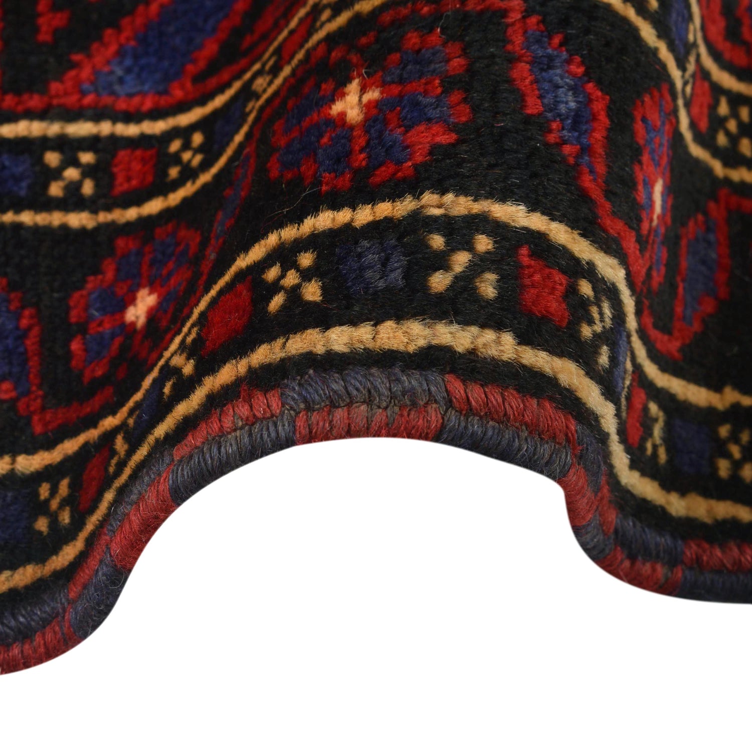 Handmade Prayer Rug 2' 11" x 4' 6" ft / 90 x 138 cm - W15501