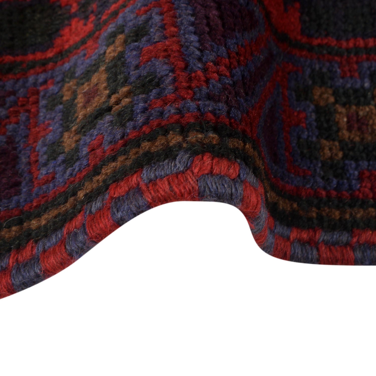 Handmade Prayer Rug 2' 9" x 4' 7" ft / 85 x 139 cm - W15502