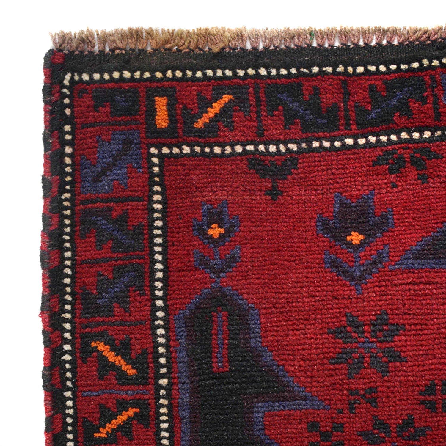 Hand Knotted Baluchi Rug 2' 9" x 4' 7" ft / 84 x 140 cm - No. W15506