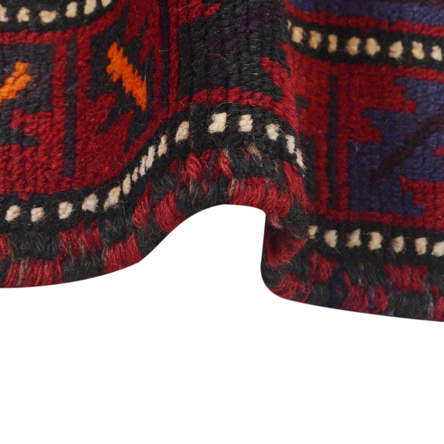 Hand Knotted Baluchi Rug 2' 9" x 4' 7" ft / 84 x 140 cm - No. W15506