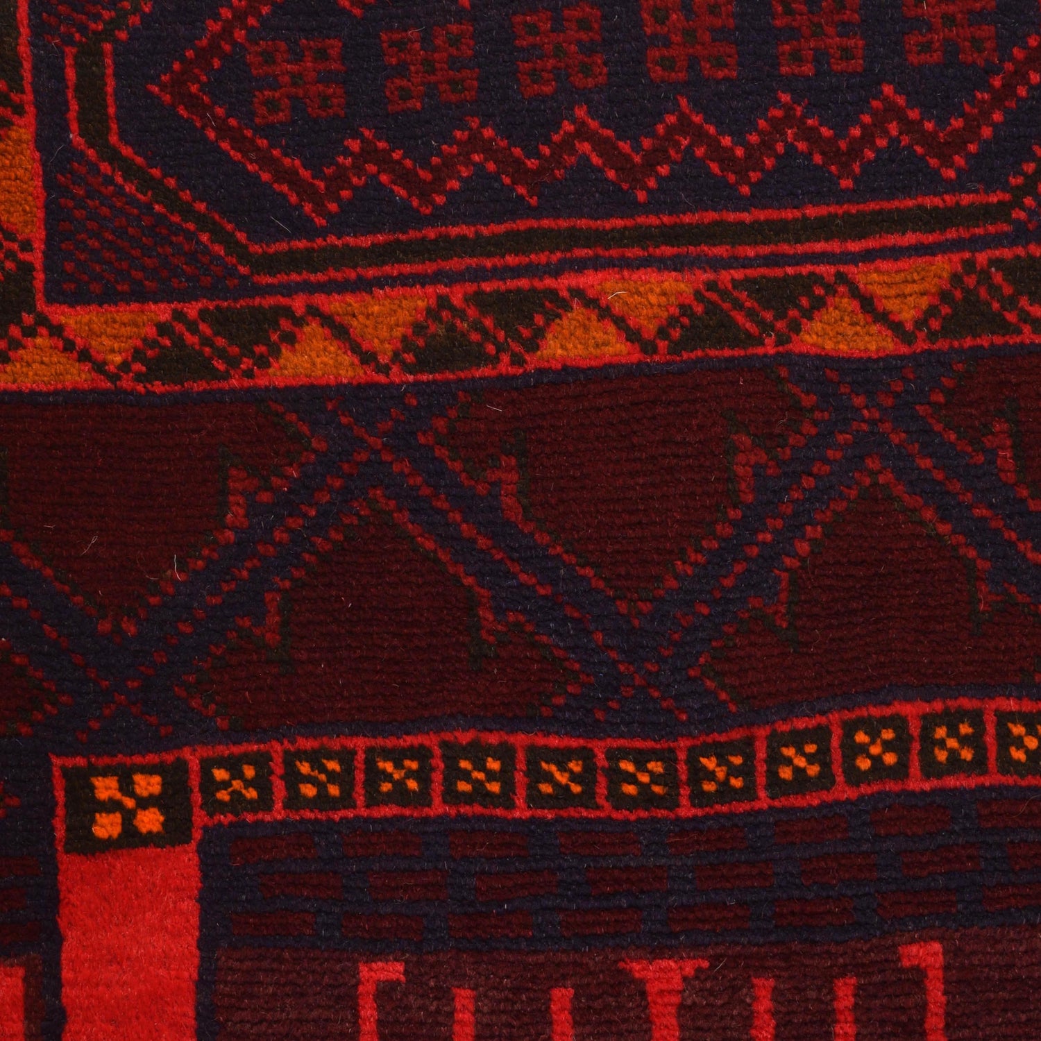 Handmade Prayer Rug 2' 9" x 5' 0" ft / 85 x 152 cm - W15507