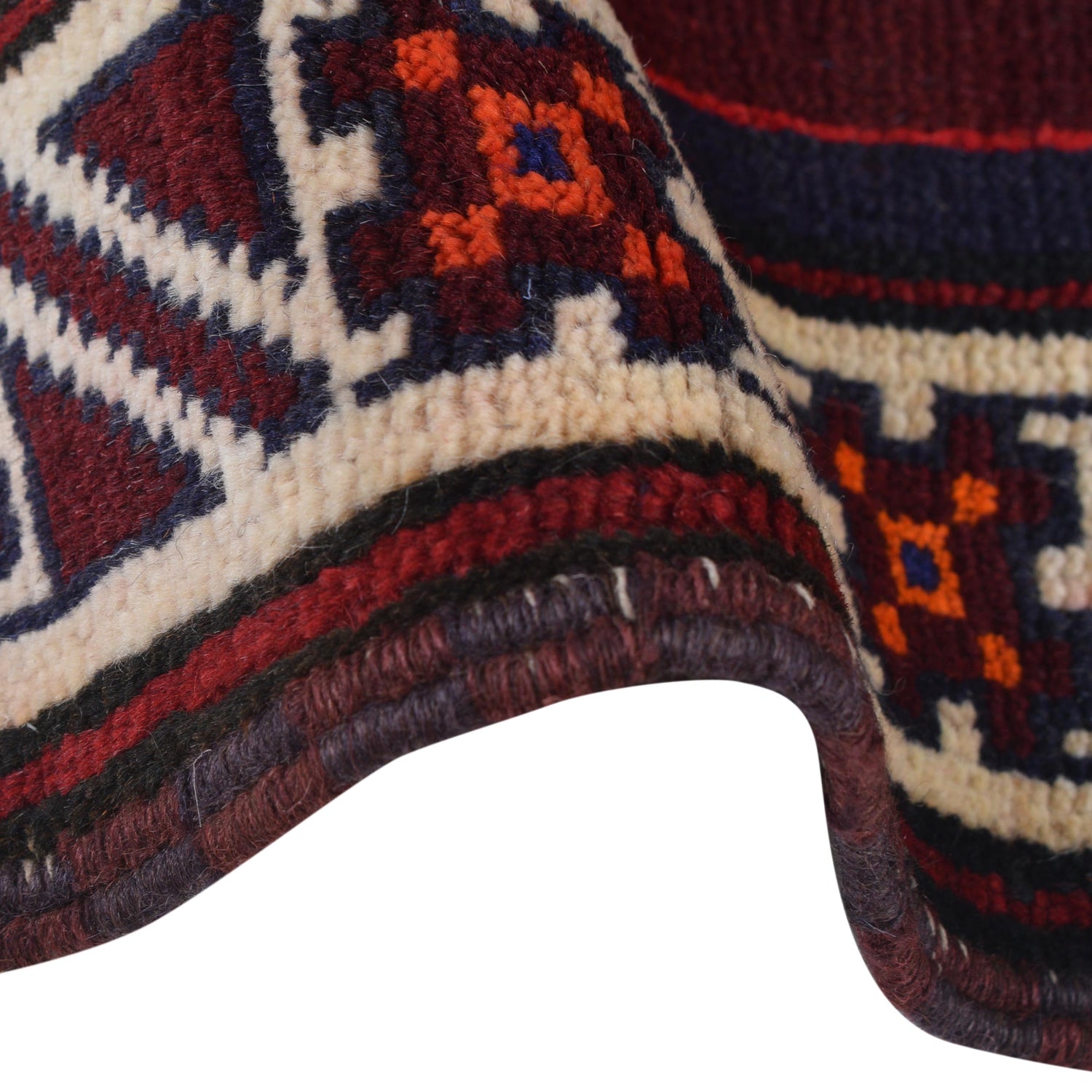 Handmade Prayer Rug 2' 9" x 5' 0" ft / 85 x 152 cm - W15507