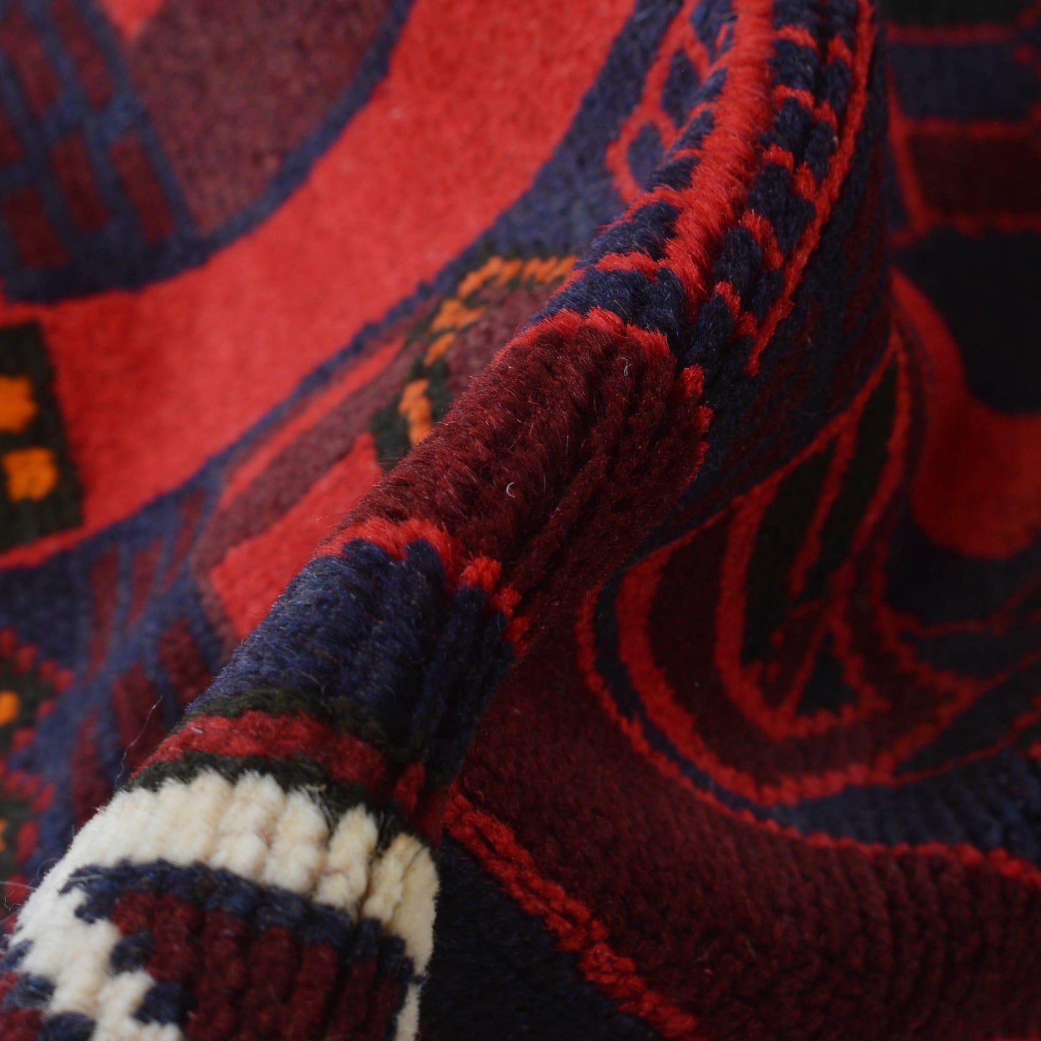 Handmade Prayer Rug 2' 9" x 5' 0" ft / 85 x 152 cm - W15507