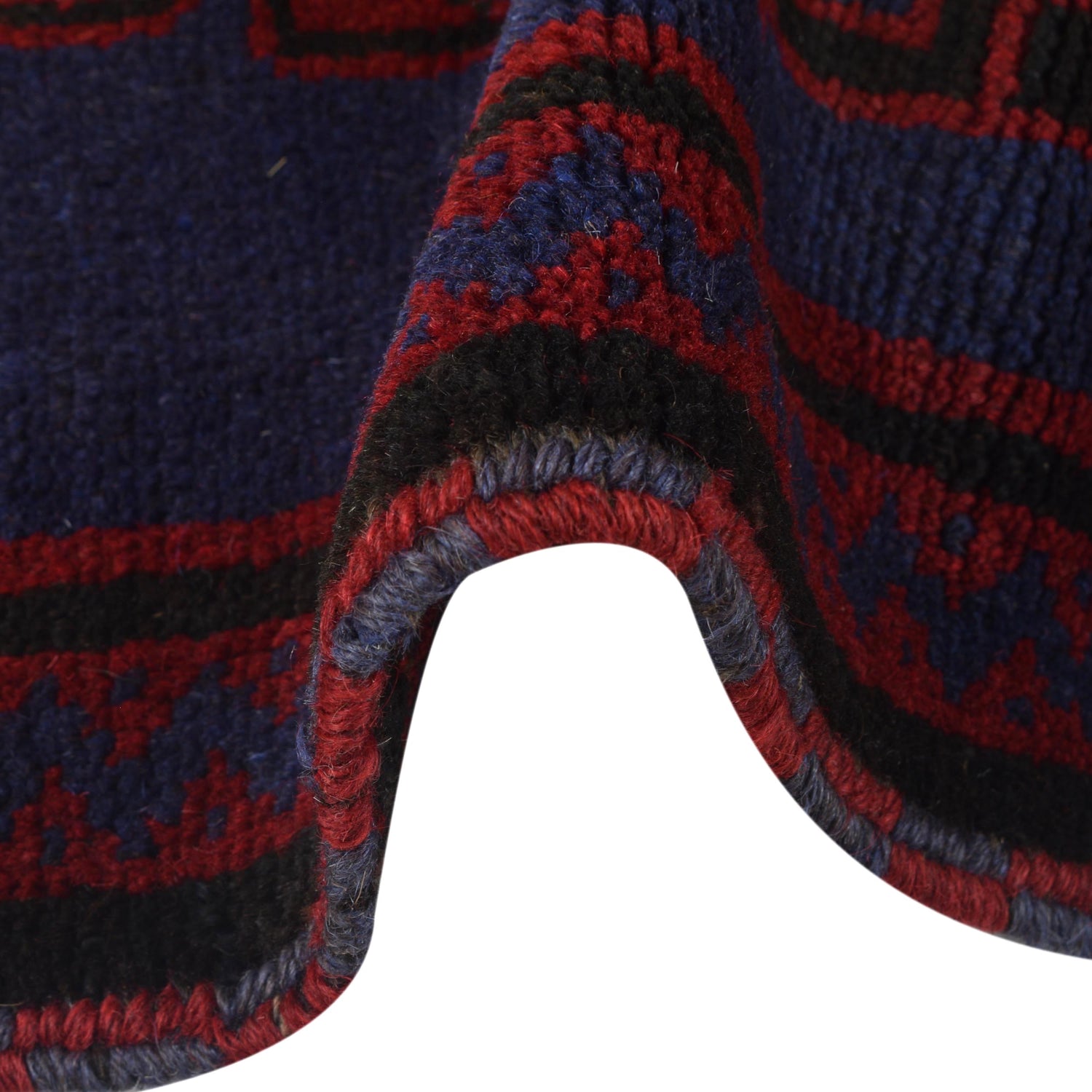 Handmade Prayer Rug 2' 11" x 4' 7" ft / 90 x 139 cm - W15509