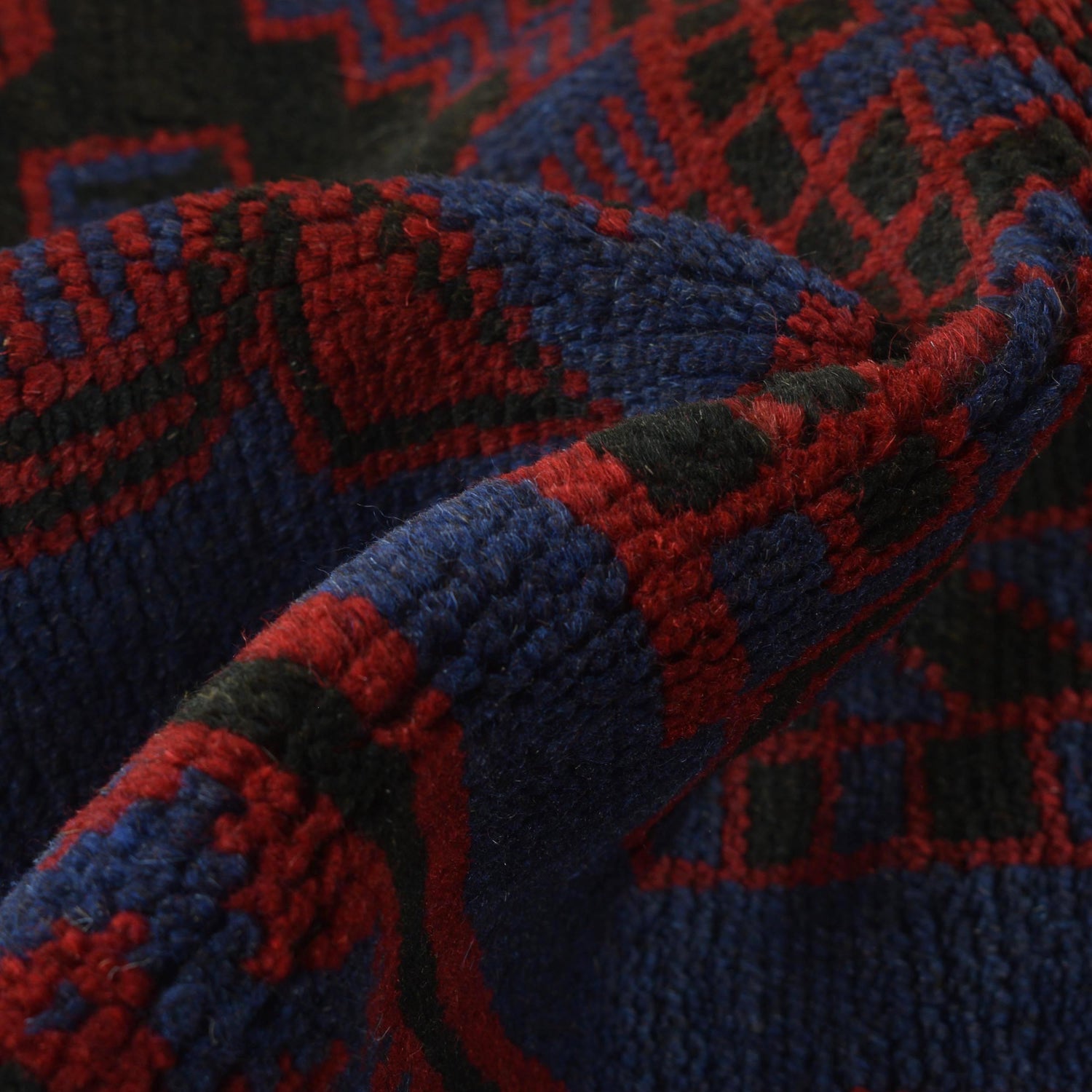 Handmade Prayer Rug 2' 11" x 4' 7" ft / 90 x 139 cm - W15509