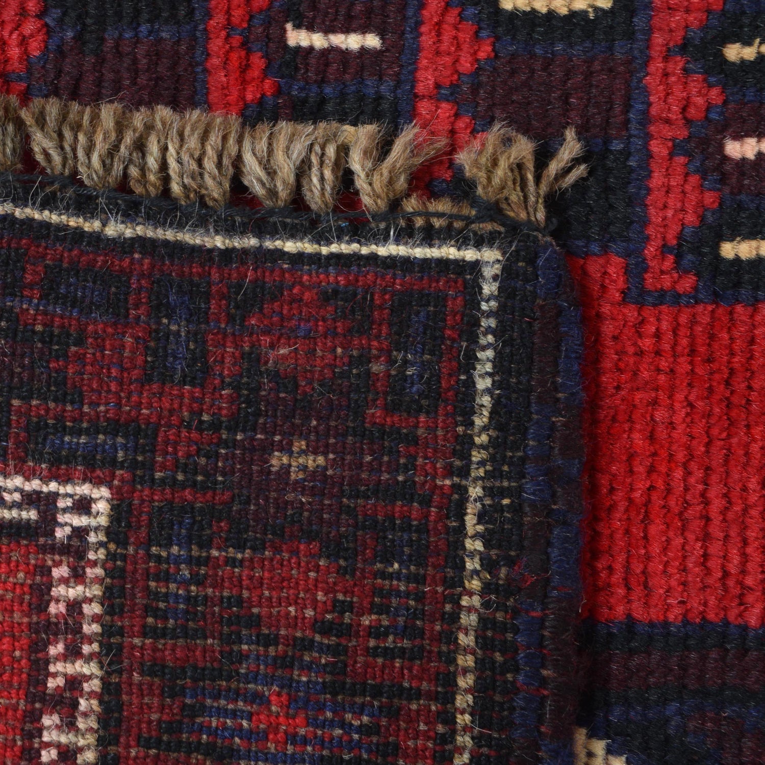 Handmade Prayer Rug 2' 11" x 4' 9" ft / 88 x 144 cm - W15515