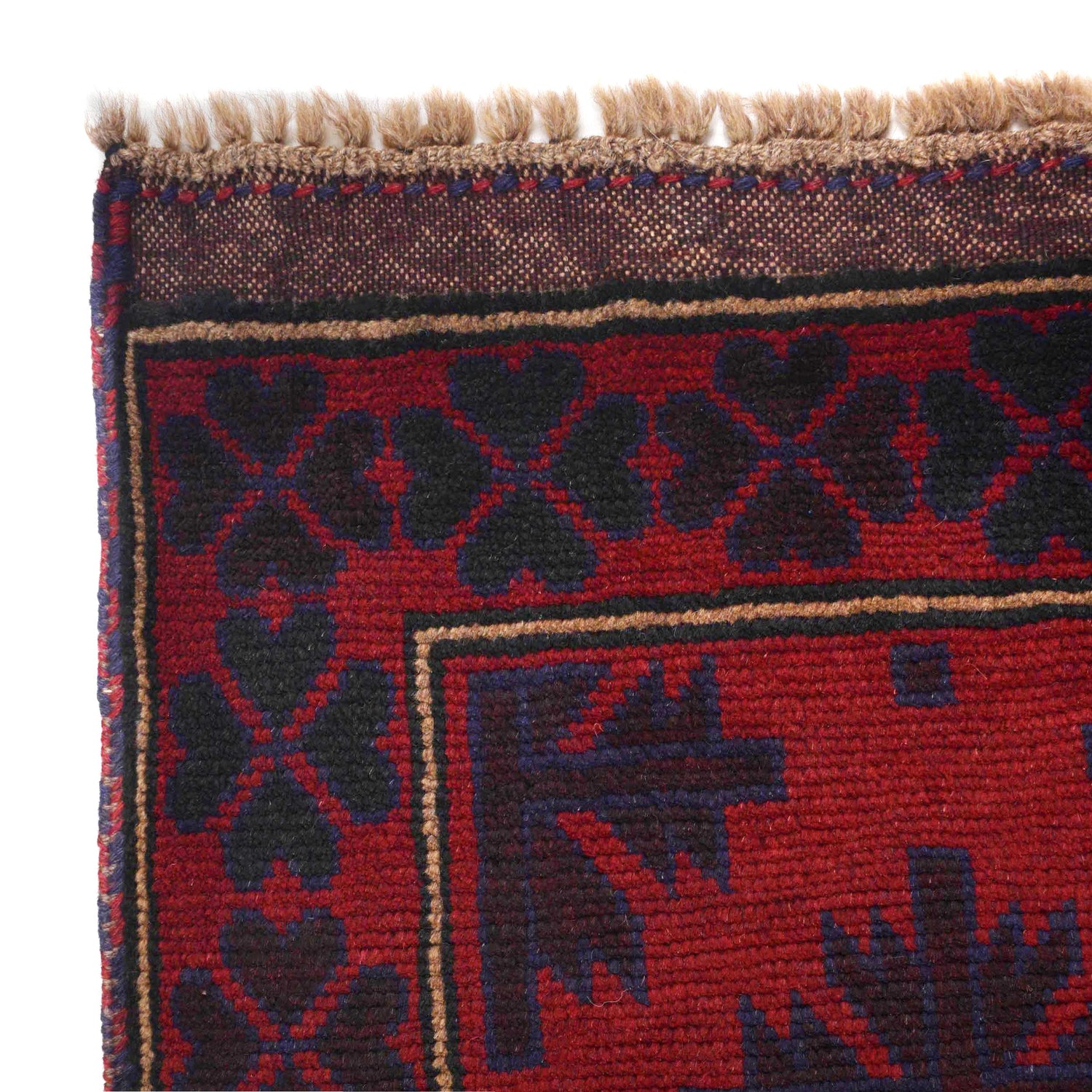 Hand Knotted Baluchi Rug 2' 9" x 4' 8" ft / 85 x 143 cm - No. W15517